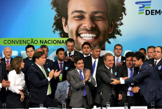 DEM realiza Convenção Nacional, elege ACM Neto presidente e Rodrigo Maia é pré-candidato ao Planalto - Foto: Cortesia DEM