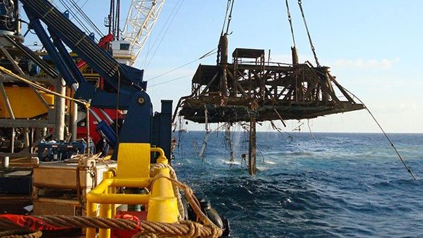Descomissionamento de plataforma flutuante offshore (FPSO) para exploração de petróleo e gás (Foto: Divulgação)