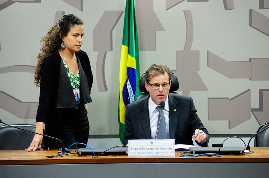 Vice-presidente da comissão, deputado Leonardo Quintão afirma que será escolhido novo relator.  Foto: Pedro França/Agência Senado