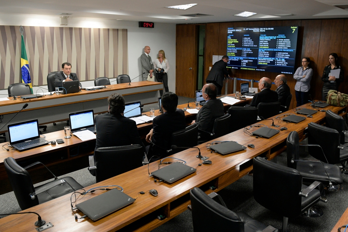 Comissão de Serviços de Infraestrutura (CI). Foto: Pedro França/Agência Senado