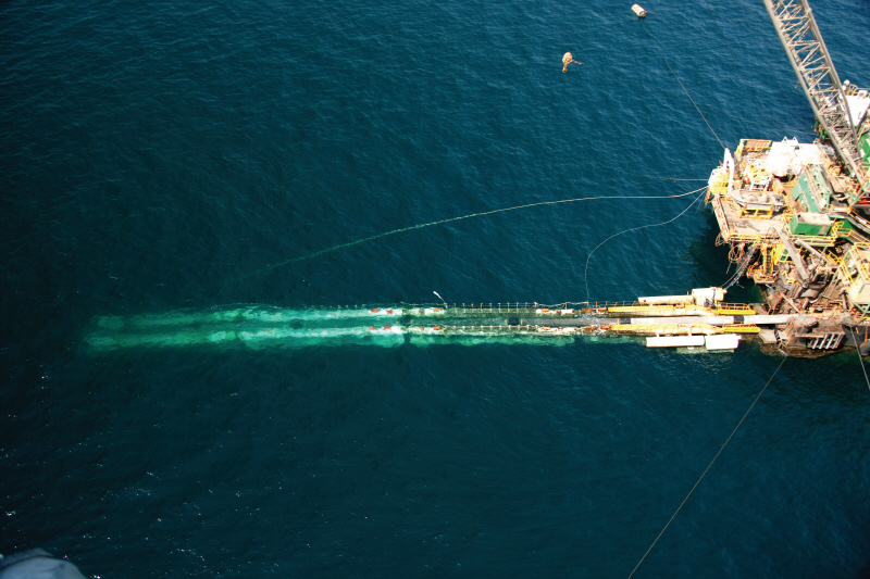 Pipe Laying Ship, Qatar 2009