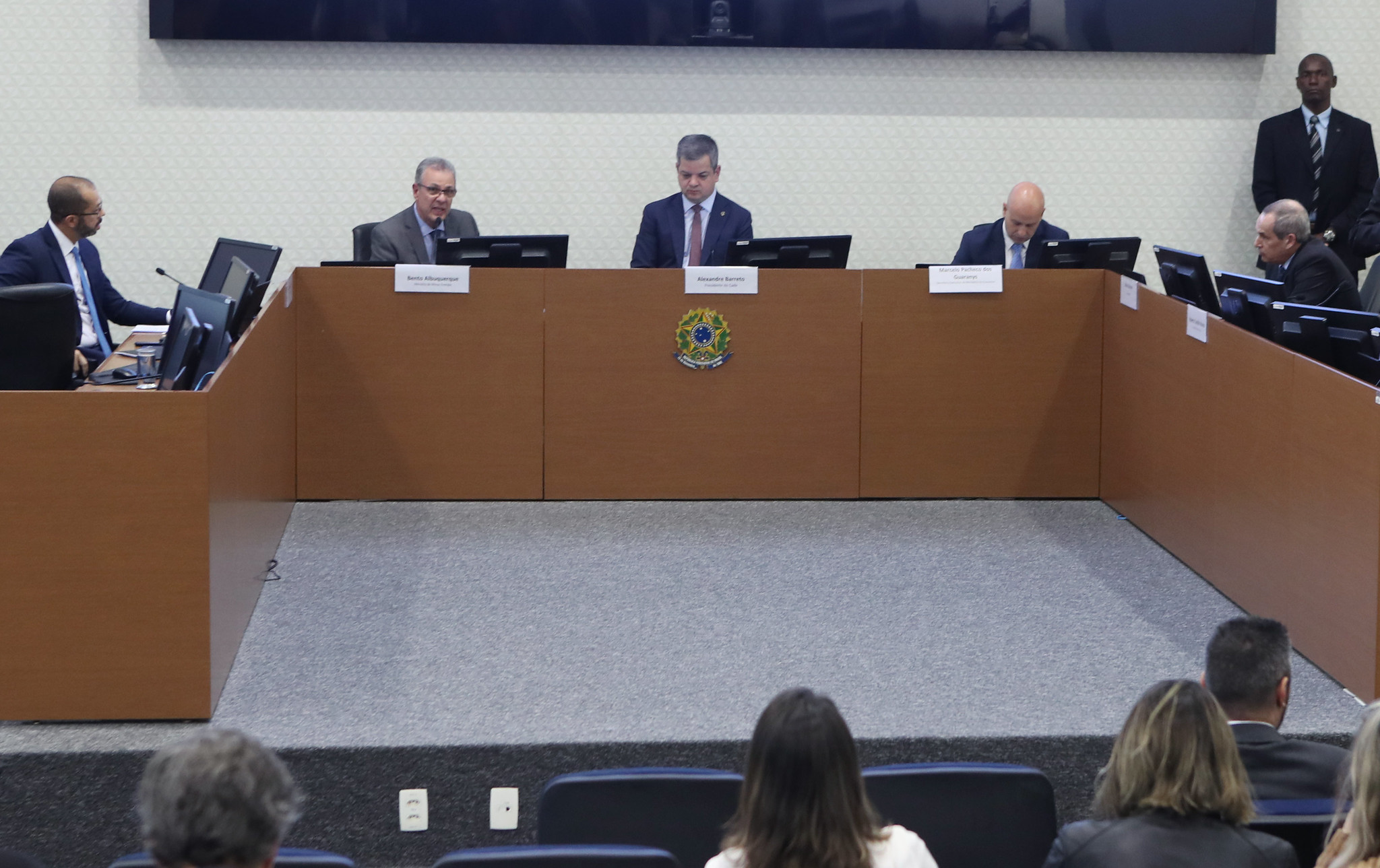 Brasília,08/07/2019: Bento Albuquerque, ministro de Minas e Energia participa de Sessão Ordinária de Julgamento do Conselho Administrativo de Defesa Econômica - Cade.