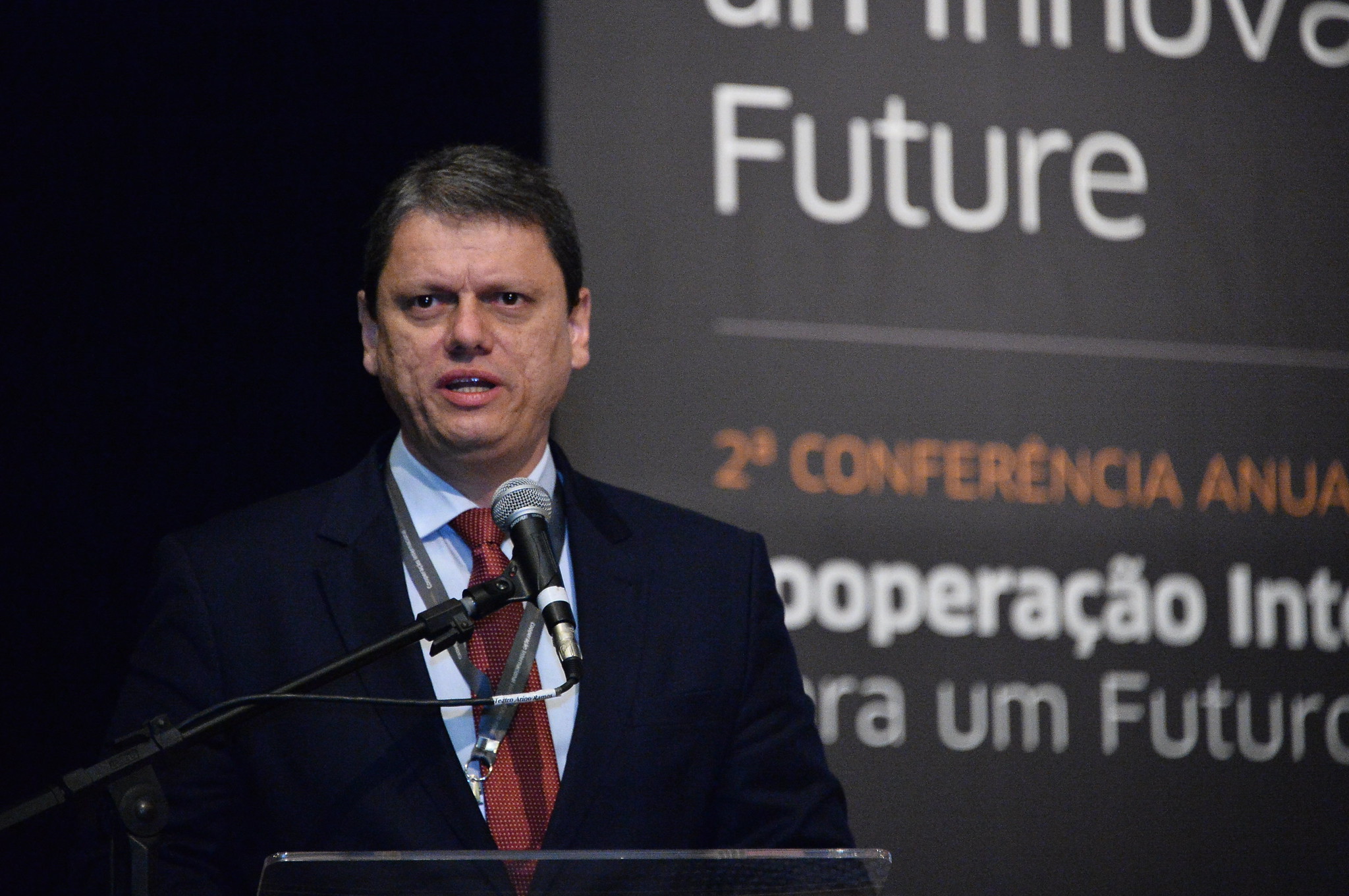 Ministro Tarcísio Gomes de Freitas -- Foto Alberto Ruy -- MInfra