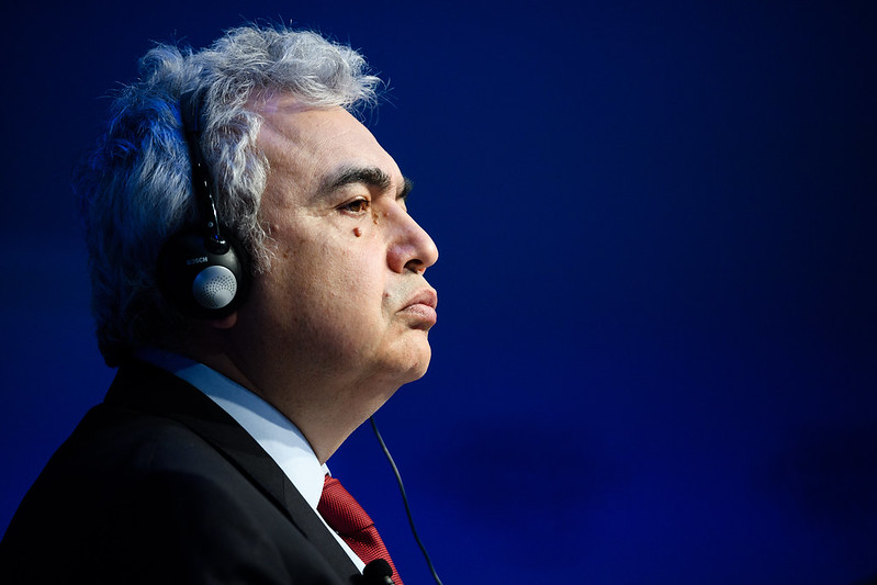 Fatih Birol, Executive Director, International Energy Agency, Paris speaking during the Session "A New Era for Energy Politics" at the Annual Meeting 2018 of the World Economic Forum in Davos, January 23, 2018.

Copyright by World Economic Forum / Manuel Lopez