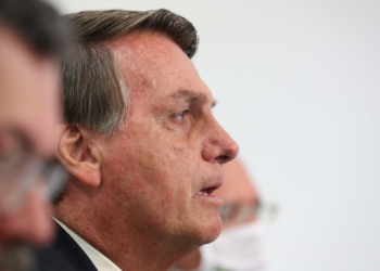 Jair Bolsonaro, Presidente da República, durante discurso em Brasília