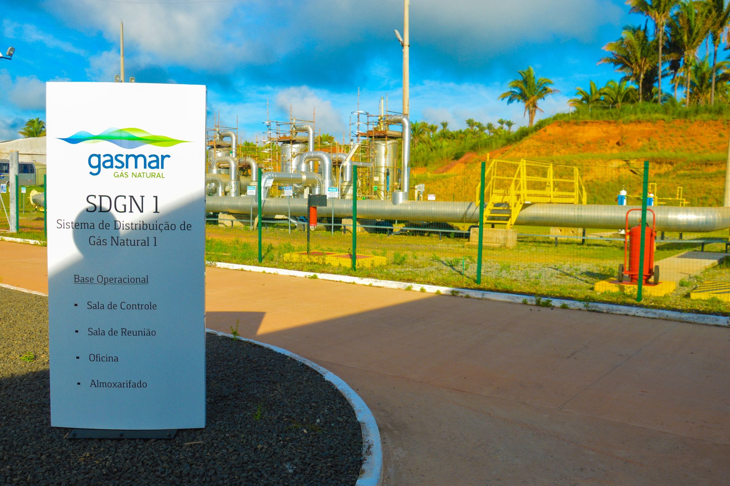 Petrobras vende ações na distribuidora de gás natural do Maranhão, Gasmar, para Termogás de Carlos Suarez. Na imagem: Instalações da Gasmar, distribuidora de gás do Maranhão (Foto: Divulgação)