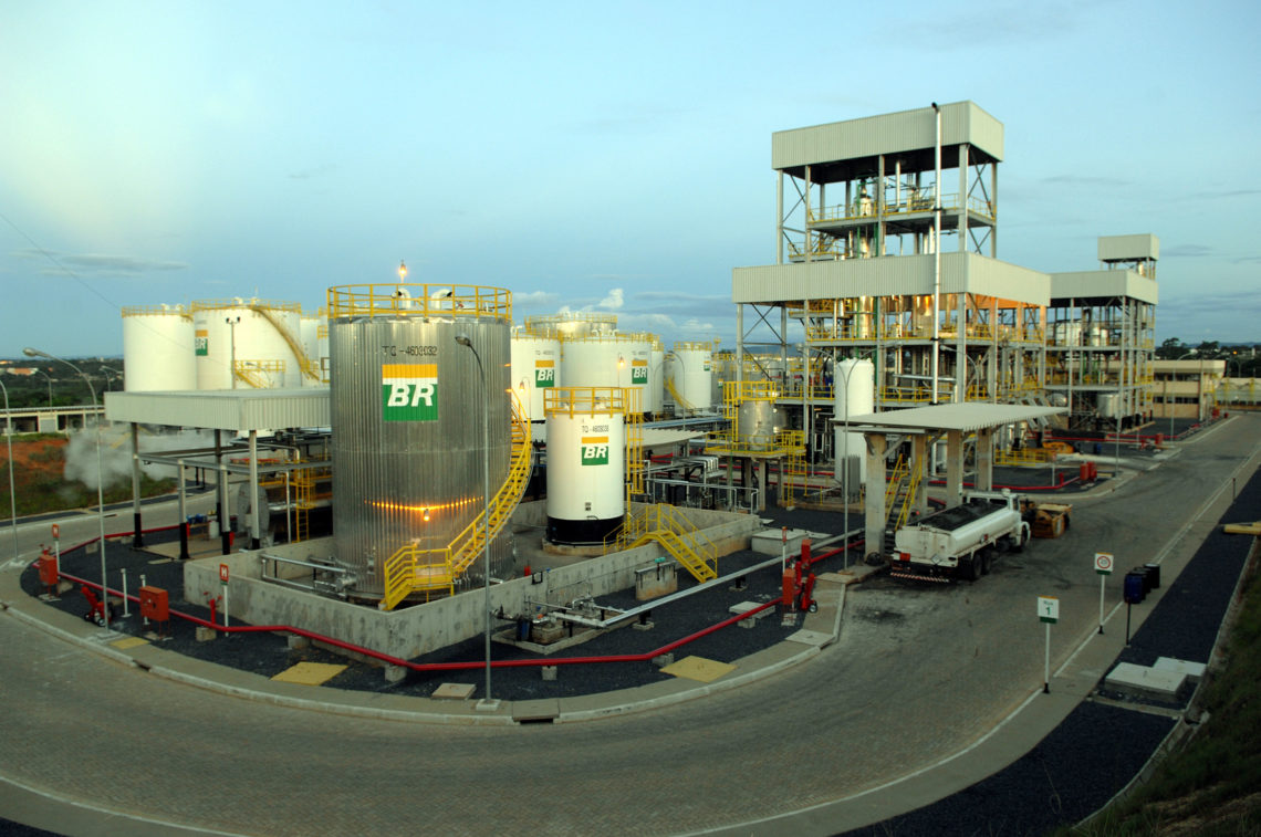 Usina de biodiesel em Porto Real (RJ), Médio Paraíba fluminense (Foto: Petrobras). Emissão de CBIOs supera em 13,7% a meta de 2021