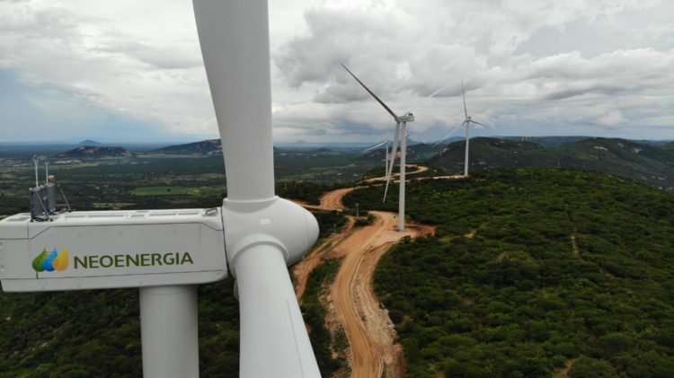 Quando totalmente ativado, Complexo Eólico Chafariz terá potência instalada de 471,2 MW (foto: Neoenergia/Divulgação)