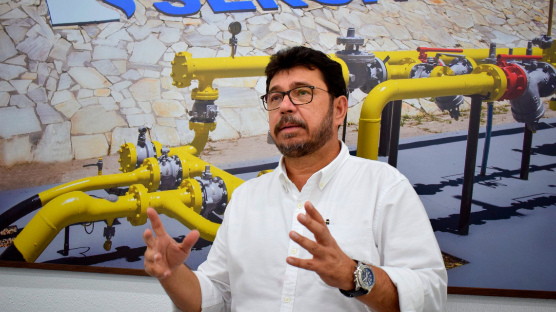 Valmor Barbosa, presidente da Sergás, distribuidora de Gás Natural de Sergipe