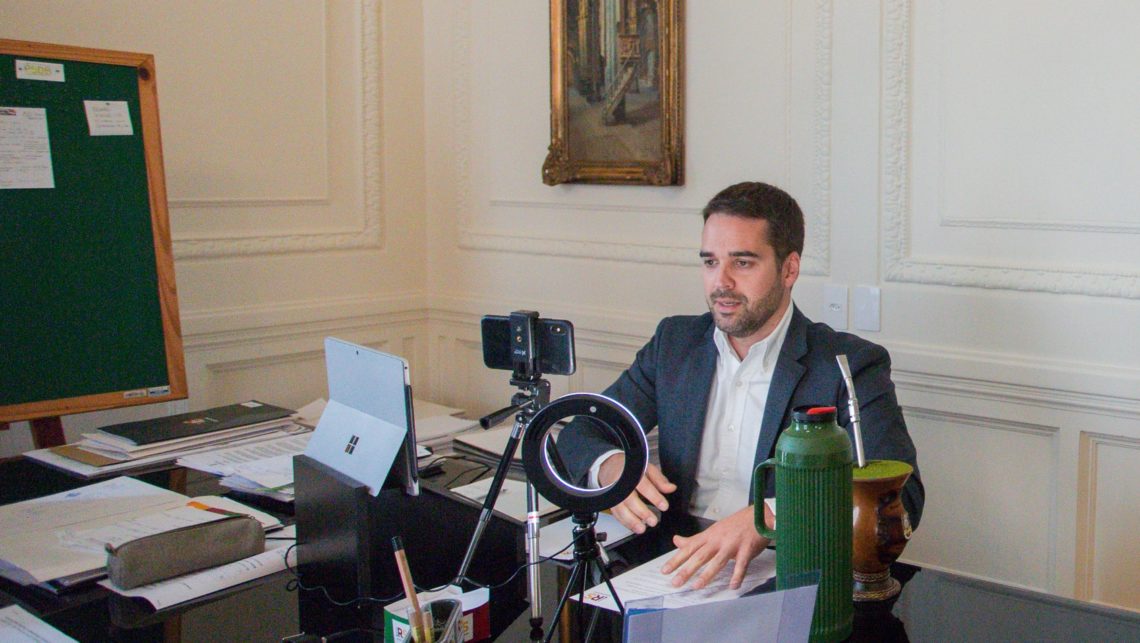 Eduardo Leite tenta atrair investimentos em hidrogênio verde para o RS