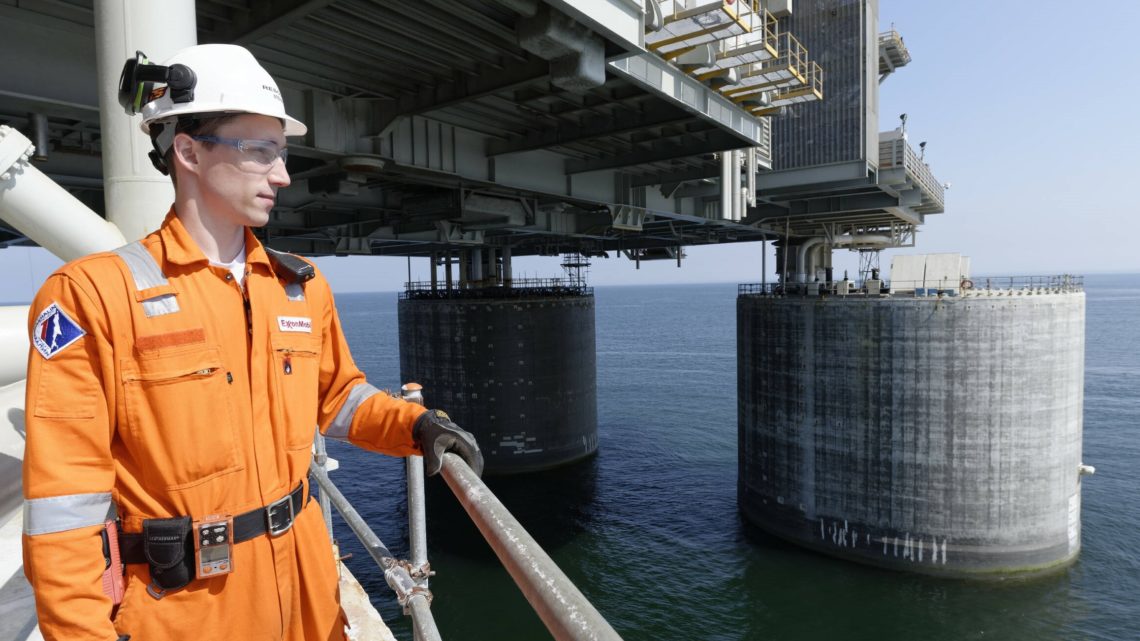 Plataforma offshore de Berkut, a maior da Rússia, parte do projeto operado pela ExxonMobil crédito Sakhalin-1, divulgação