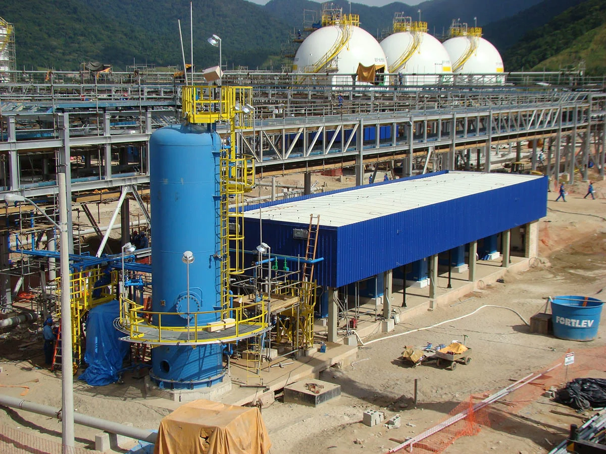 CNPE define medidas de transição para abertura da infraestrutura de gás. Na imagem, Unidade de Tratamento de Gás de Caraguatatuba (SP).