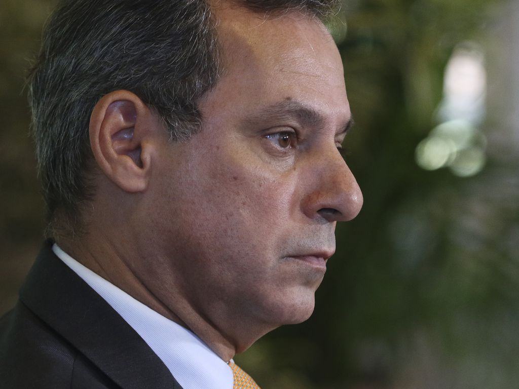 Após pressão, José Mauro [na foto] renuncia à presidência da Petrobras (Foto: Tânia Rêgo/Agência Brasil)