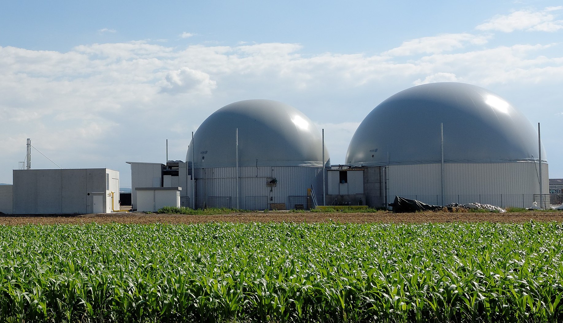 Comprada pela Vibra, ZEG Biogás investirá R$ 412 milhões em projetos. Na imagem, usina de biogás (Foto: Robert Heilinger/Wiki Commons)