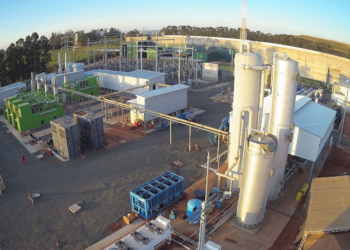 Orizon quer vender biometano para indústrias e distribuidoras. Na imagem, UTE Paulínia Verde, em Paulínia (SP), joint venture da Orizon com a Mercurio Partners e o Grupo Gera (Foto: Mercurio Partners/Divulgação)