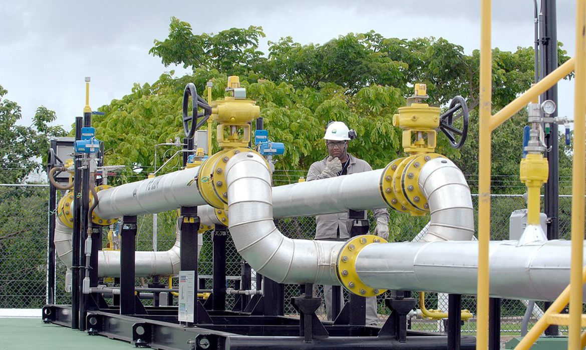 EPE indica novos gasodutos para atender térmicas da MP da Eletrobras. Na imagem: citygate: ponto de entrega de gás natural (Foto: Agência Petrobras)