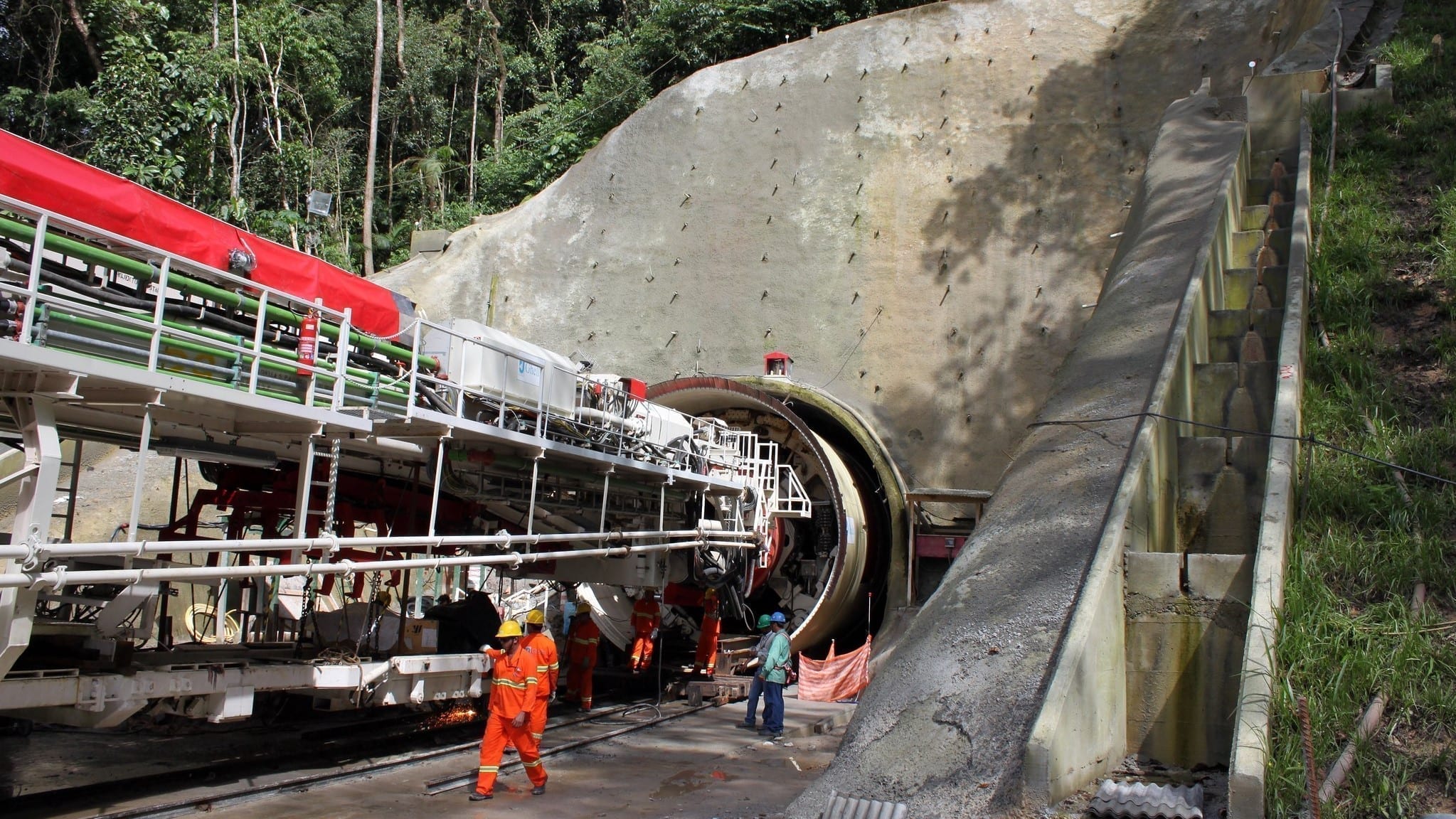 Construção de gasodutos ficou até 60% mais caro, avalia EPE. Na imagem: Obras no gasoduto Caraguatatuba-Taubaté (Gastau), em São Paulo (Foto: Divulgação/Petrobras)