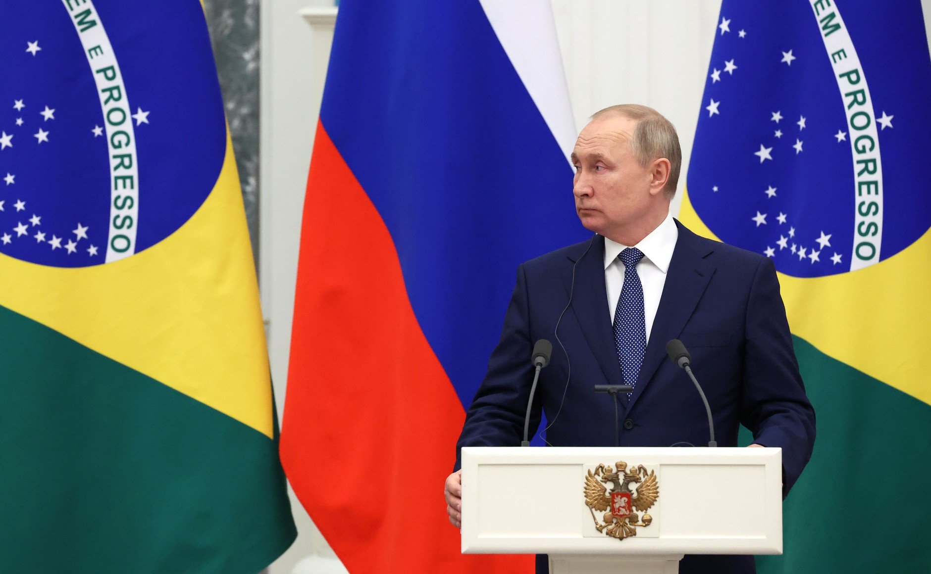 Novo embargo europeu ao óleo da Rússia entra em vigor. Na imagem: Vladimir Putin, presidente da Rússia (Foto: Vyacheslav Prokofyev/TASS)