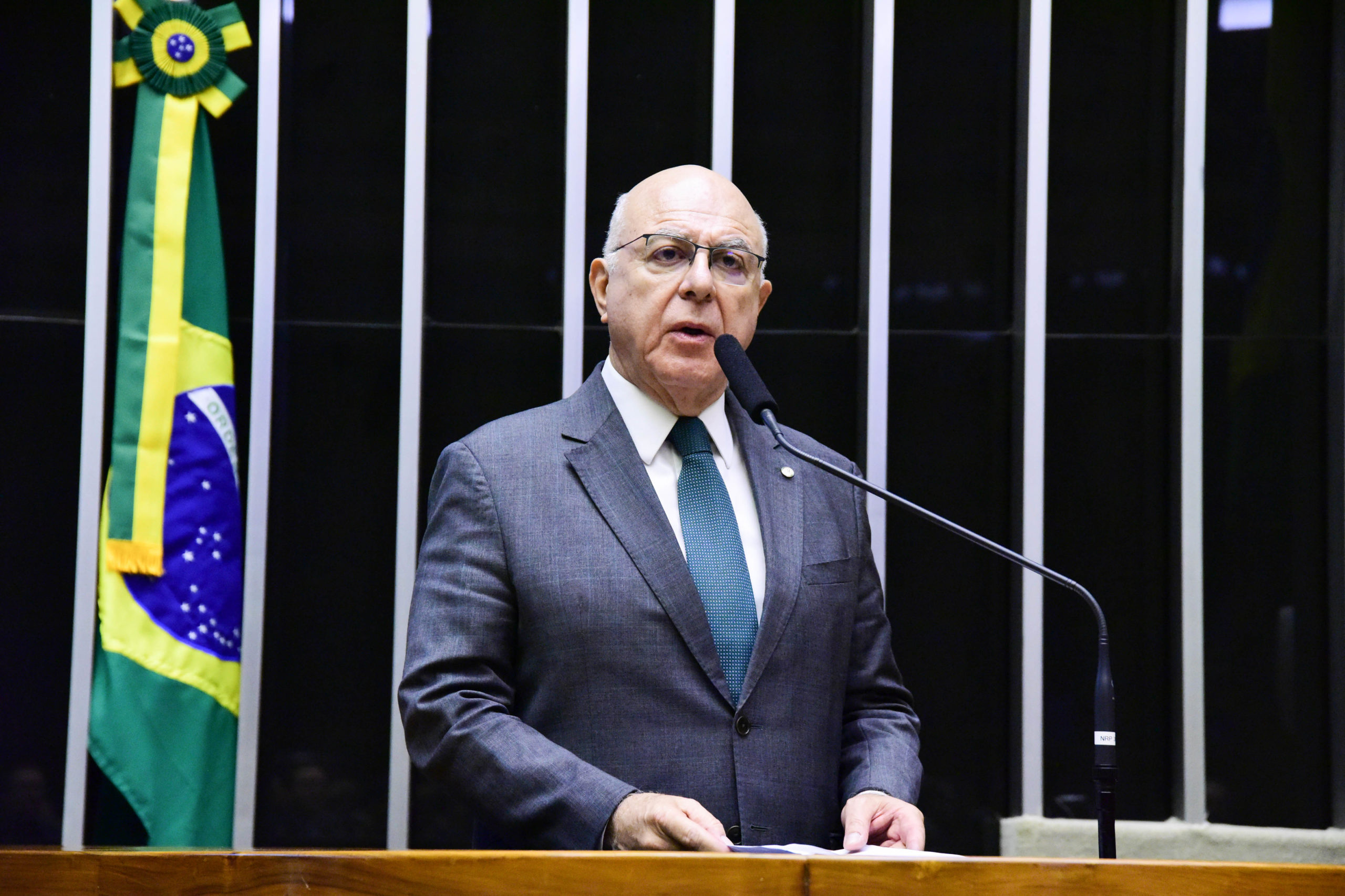 Deputado Federal Arnaldo Jardim durante Sessão Solene de Lançamento da Agenda Legislativa da Indústria de 2023 (Foto: Cleia Viana/Câmara dos Deputados)