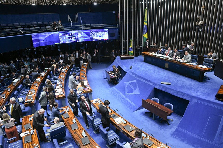 Plenário do Senado (Foto: Roque de Sá/Agência Senado)