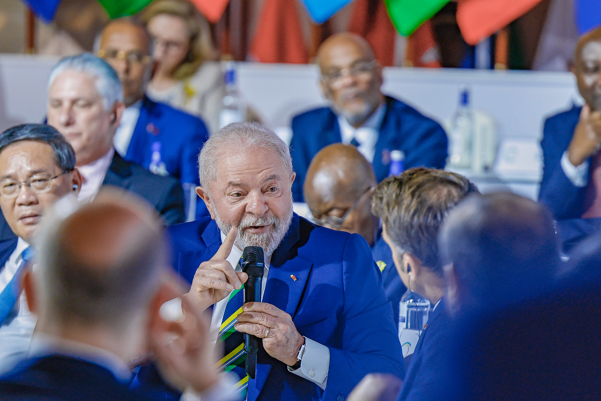 Paris, dia 2: Lula pede governança e combate às desigualdades entre prioridades da agenda climática. Na imagem: Presidente Lula (PT) durante diálogo de Alto Nível da Cúpula para um Novo Pacto Financeiro Global, na França (Foto: Ricardo Stuckert/PR)