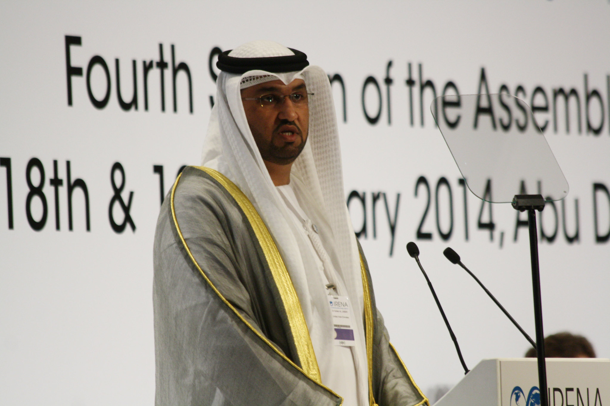 Agenda da COP28 propõe dobrar a produção de hidrogênio até 2030. Na imagem: Sultão Ahmed al-Jaber, CEO da petroleira estatal dos Emirados Árabes, Adnoc, será o presidente da conferência climática da ONU em 2023 – COP28 (Foto: Divulgação)