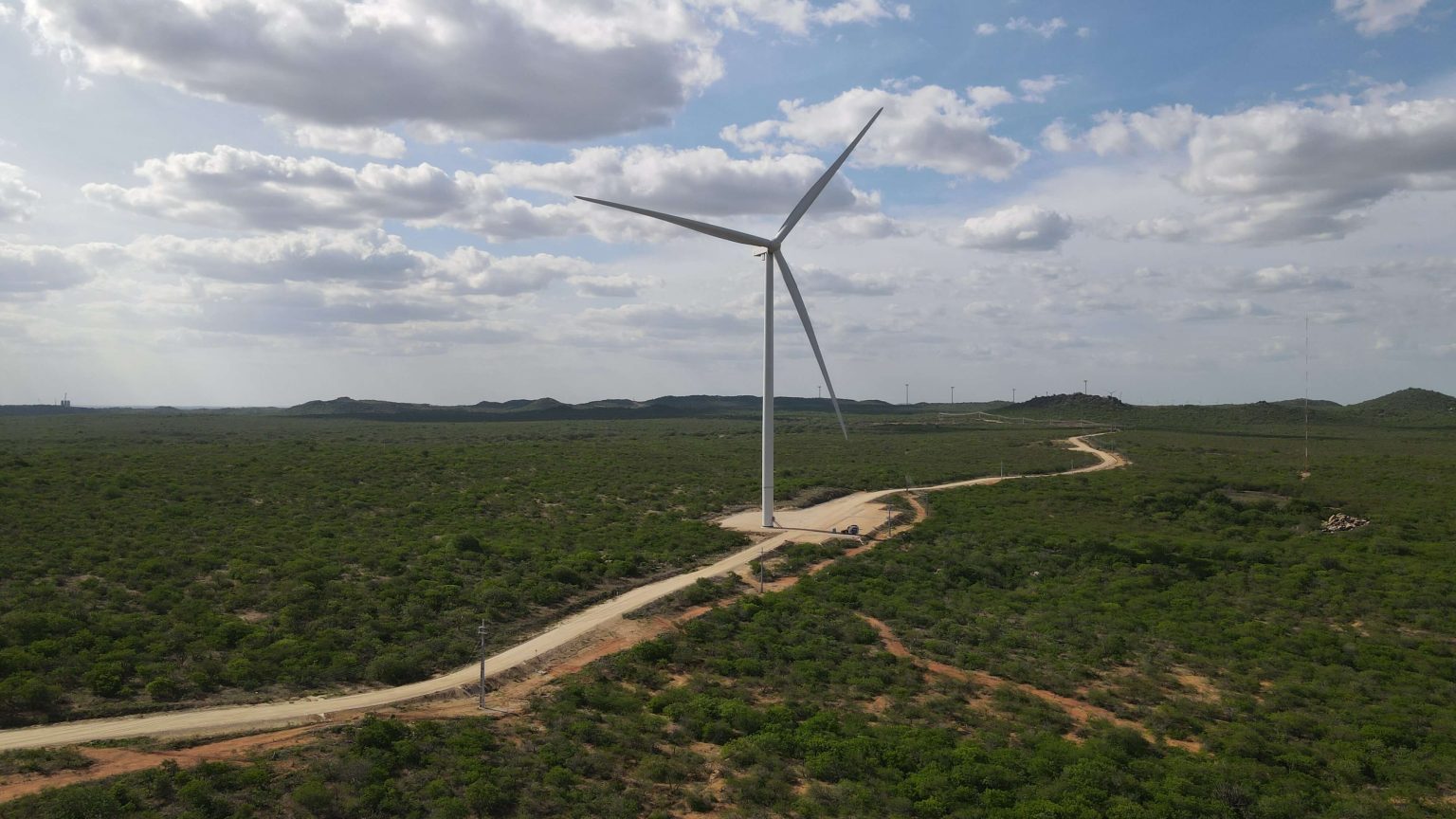 Entenda os problemas das turbinas eólicas da Siemens Gamesa no Brasil. Na imagem: Conjunto Eólico Santo Agostinho, da Engie, no Rio Grande do Norte (Foto: Divulgação)