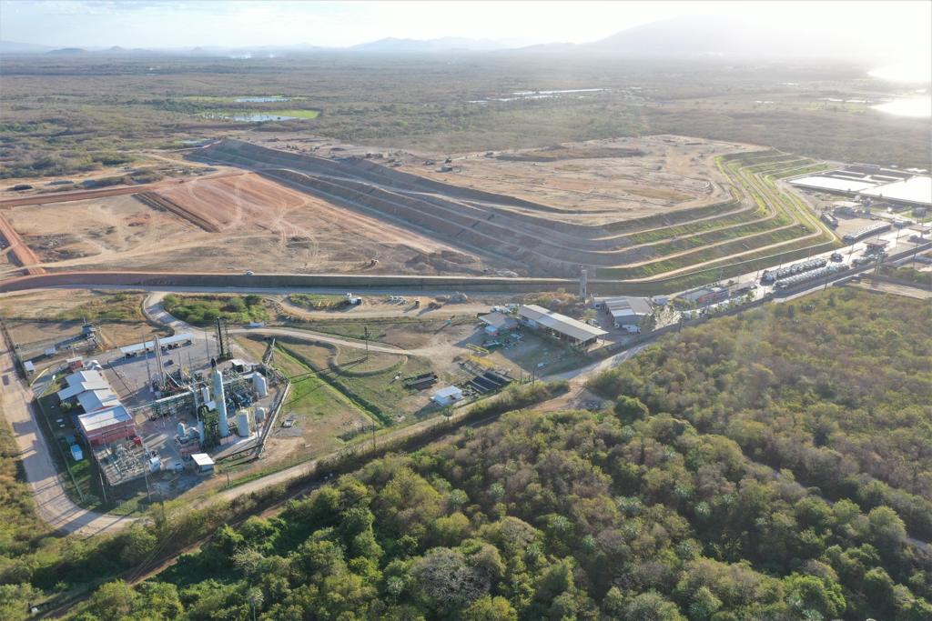 Vista aérea de planta da GNR 2, na região metropolitana de Fortaleza, no Ceará (Foto Divulgação Marquise Ambiental)