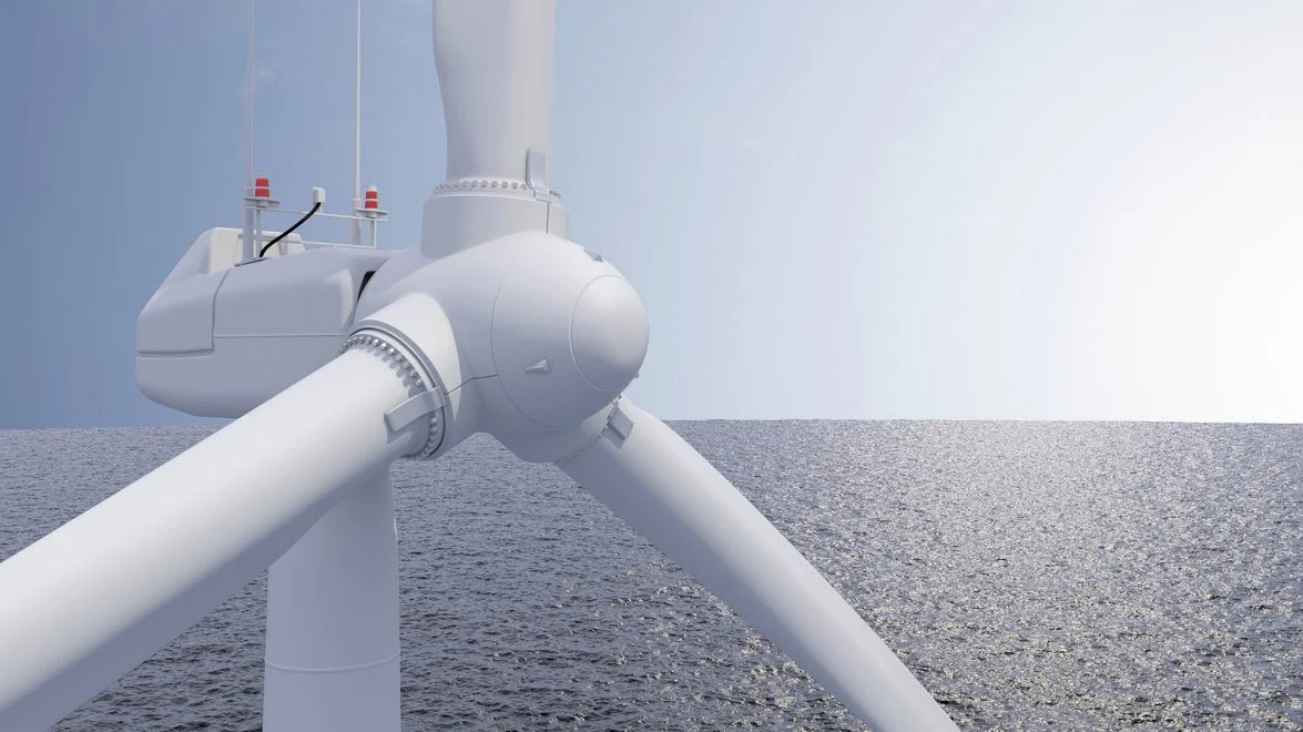 Encomendas de turbinas eólicas batem recorde no primeiro semestre de 2023; aumento é puxado pelo mercado offshore nos EUA e Europa. Na imagem: Hélice de aerogerador para eólica offshore
