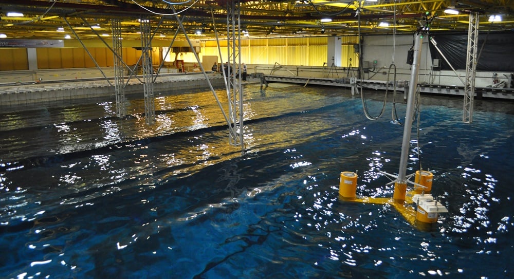 Coppe/UFRJ e petroleira chinesa CNOOC vão pesquisar energia renovável offshore. Na imagem: LabOceano da Coppe/UFRJ: parceria com petroleira chinesa CNOOC prevê testes experimentais (Foto: Divulgação)