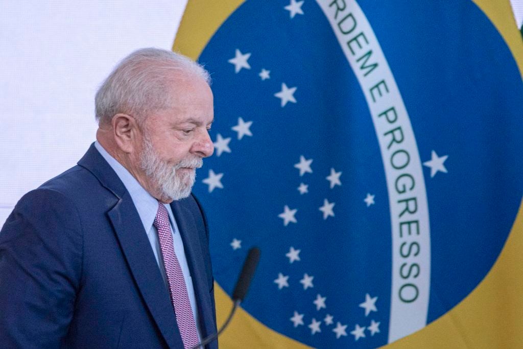 Presidente Lula defende, na manhã de 3/8/23, a perfuração de um poço na Bacia do Foz do Amazonas para confirmar a existência de reservas de petróleo e gás na região da Margem Equatorial (Foto: Joédson Alves/Agência Brasil)
