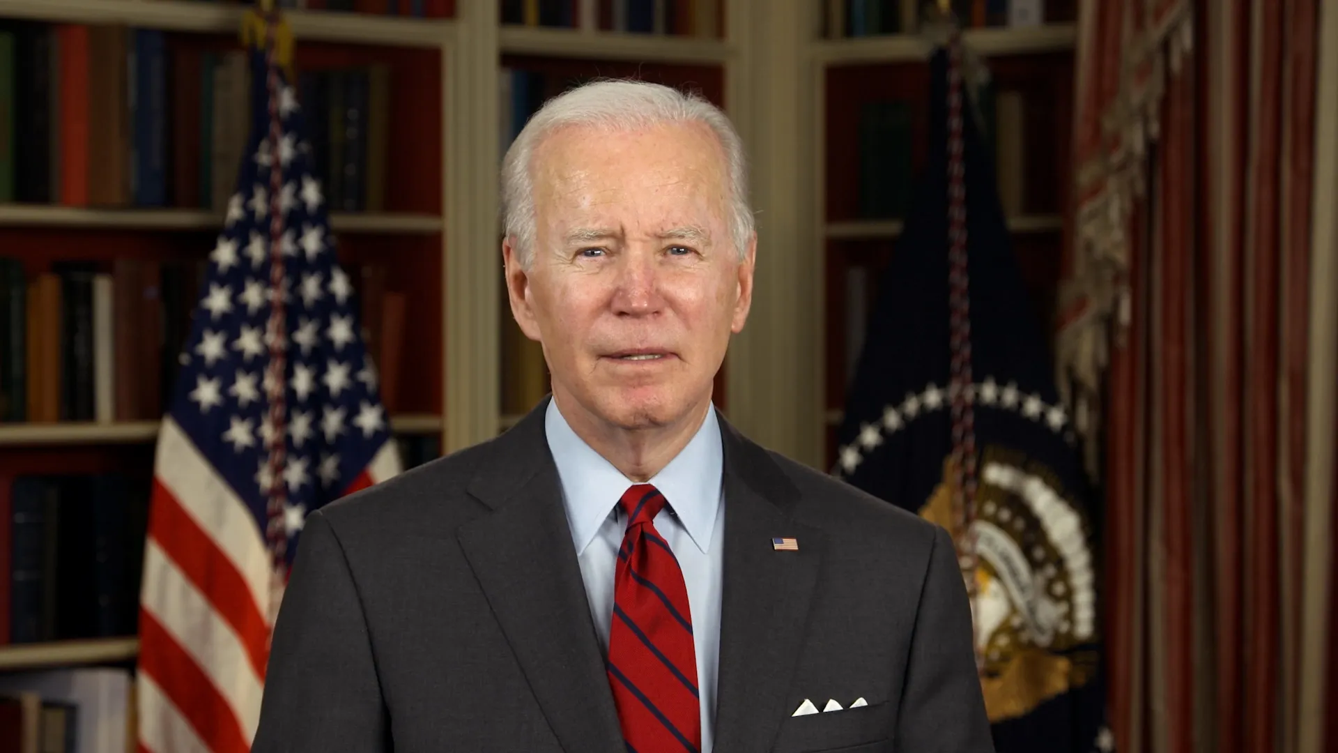 EUA anunciam a realização de três leilões de óleo e gás nos próximos cinco anos. Na imagem: Joe Biden, presidente dos EUA (Foto: Reprodução)