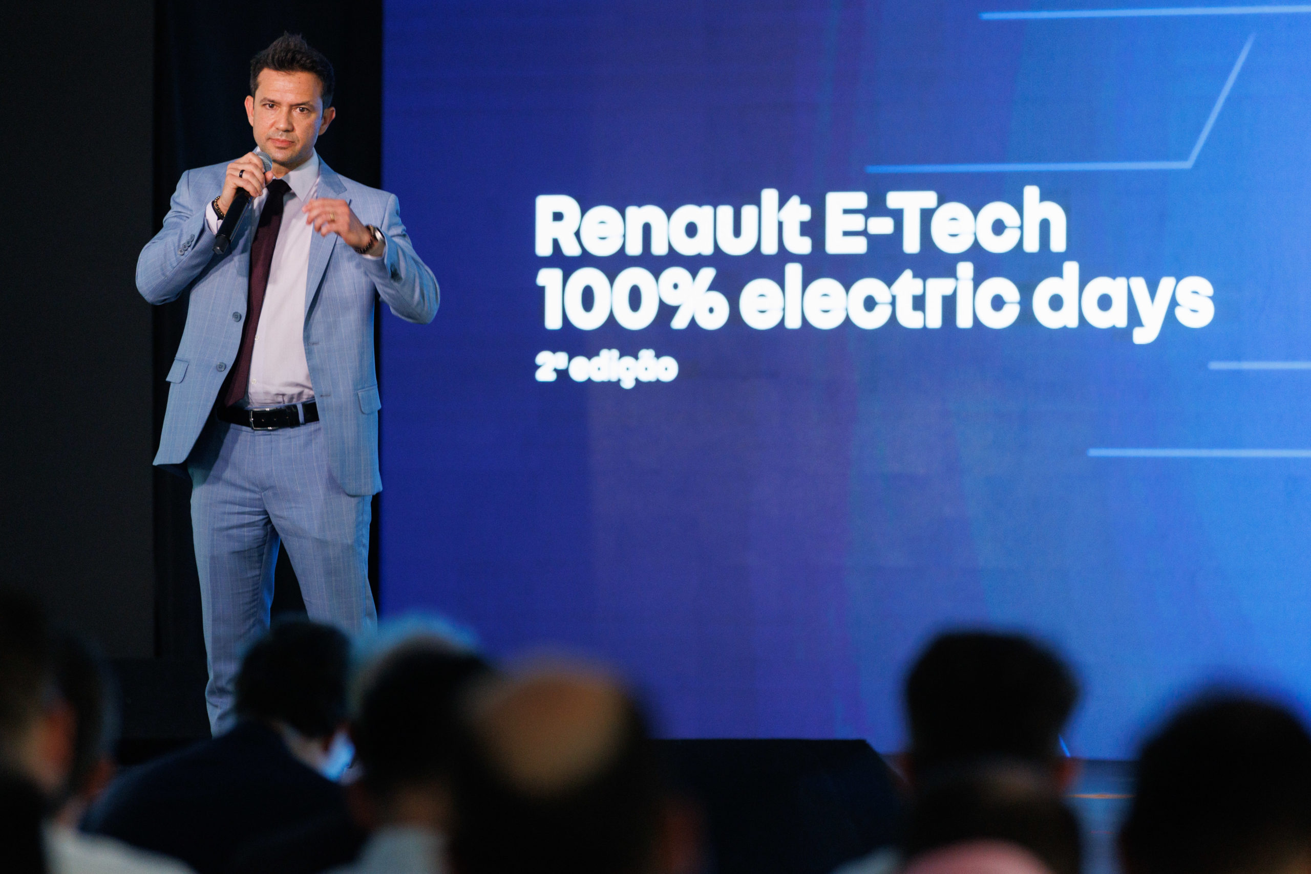Abertura do evento Renault E-Tech 100% Electric Days (Foto: Divulgação Renault)