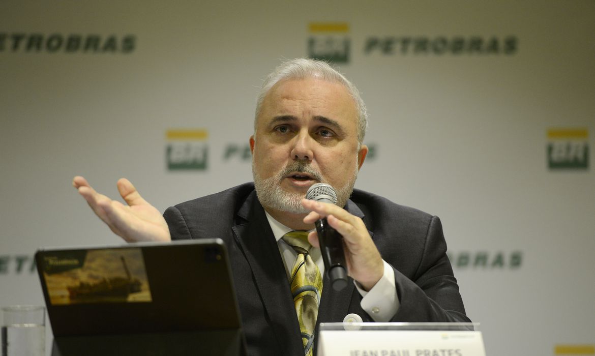 Na imagem: Jean Paul Prates, presidente da Petrobras (Foto: Tomaz Silva/Agência Brasil)