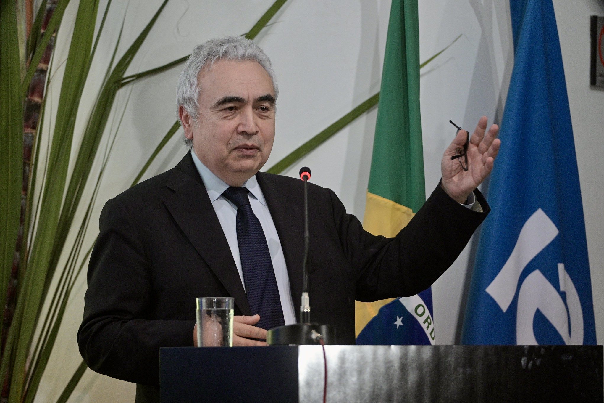 Brasil deve levar transição energética justa e bioenergia para o G20, afirma Fatih Birol, diretor executivo da IEA, nesta quarta (31/1), durante visita ao país (Foto: Ricardo Botelho/MME)