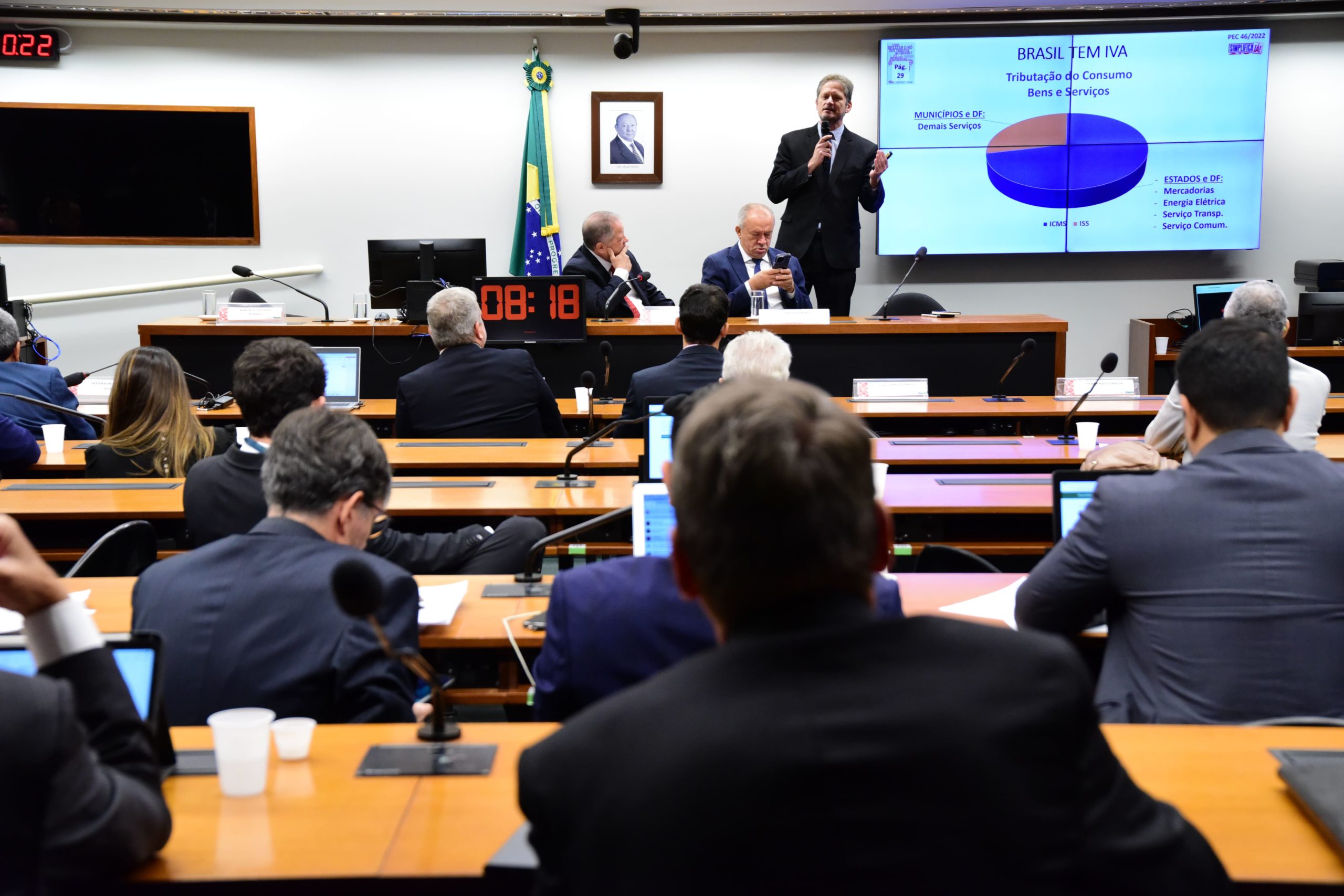 Audiência da Comissão de Finanças e Tributação discute a Reforma Tributária (PEC 45/2019), em 24/5/2023 (Foto: Cleia Viana/Câmara dos Deputados)