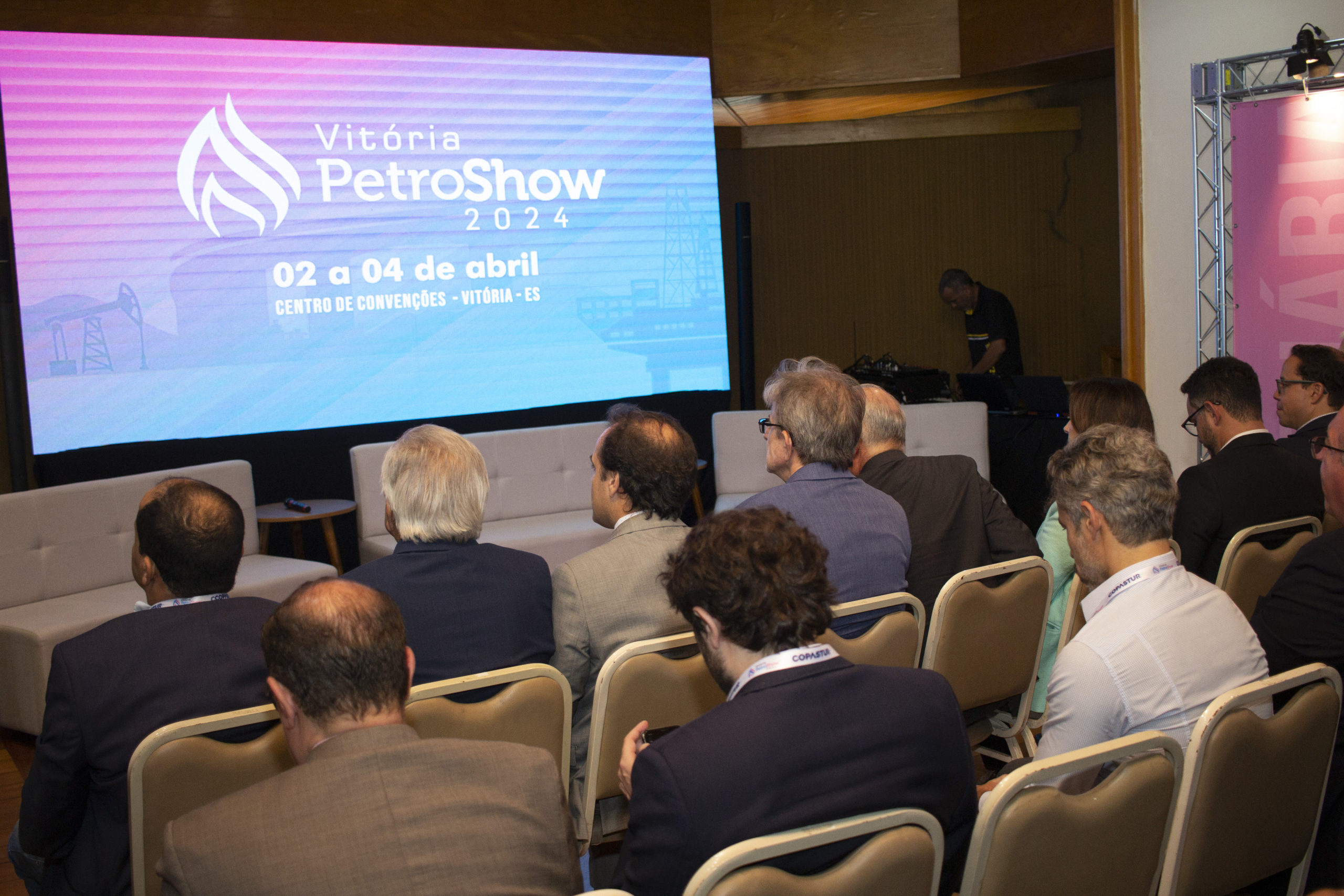 Cerimônia de abertura do Vitória PetroShow 2024, em 2/4/2024 (Foto: Silvia Montovani/Divulgação)